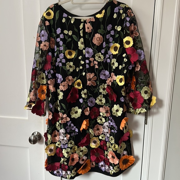 She + Sky Embroidered Dress - Picture 2 of 4